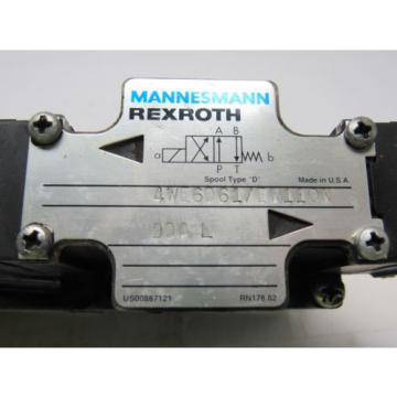 Mannesmann Singapore Australia Rexroth 4WE6D61/EW110N Solenoid Operated Directional Valve