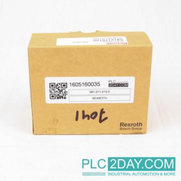 REXROTH Germany Korea | 581-211-012-0 | NEU | NSFP | PLC2DAY