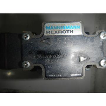 Rexroth Korea china 4WEH10D44/OF6EG D05 Hydraulic Directional Control Valve