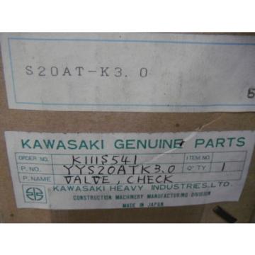 Kawasaki China USA YYS20ATK3.0 Rexroth S20AT-K3.0 Steel Check Valve