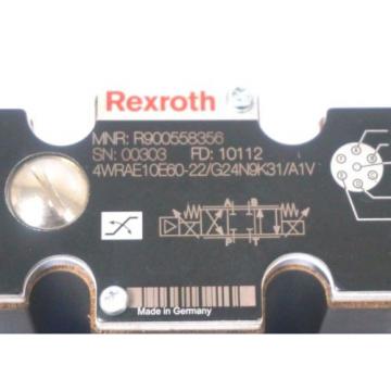 NEW Canada France REXROTH 4WRAE10E60-22/G24N9K31/A1V CONTROL VALVE R900558356