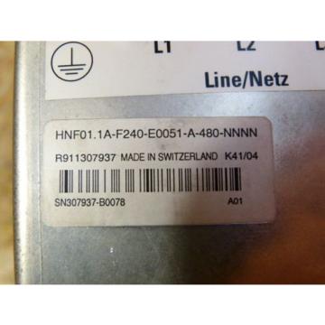 Rexroth Italy Singapore HNF01.1A-F240-E0051-A-480-NNNN IndraDrive C Netzfilter