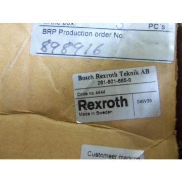 LOT Mexico India OF 7 REXROTH 4444 *NEW IN BOX*