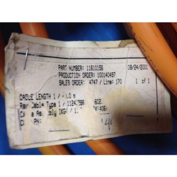 REXROTH Singapore Japan INDRAMAT INK0602 SERVO CABLE IKG4067 40 METER 11610156 USED (B28)