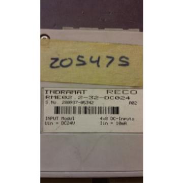 Rexroth Dutch France Indramat RME02.2-32-DC024, Input Module - New w/o box