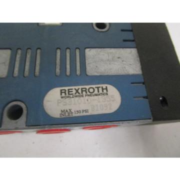 REXROTH China France PS31010-1355 PNEUMATIC VALVE (AS PICTURED) *NEW NO BOX*