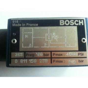 Bosch Dutch Germany 811 150 239 Hydraulic Pressure Reducing Valve