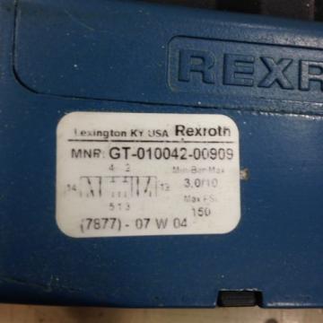 REXROTH Greece Mexico CERAM GT-010042-00909 VALVE NEW U4