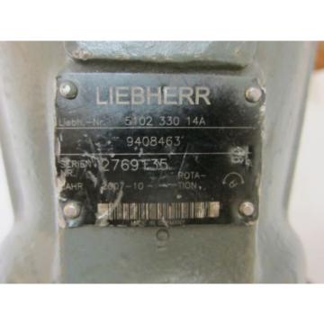 Rexroth Greece Korea Liebherr A2FM63/61W-VAB010 9408463 Hydraulic Motor  5102 330 14A 