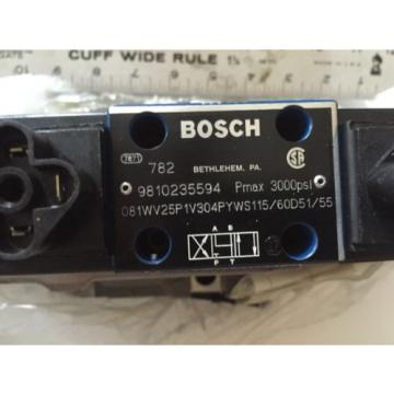 NEW Canada France REXROTH BOSCH 9810235594,081WV25P1V304PYWS115/60D51/55 HYDRAULICVALVE,BOXZK