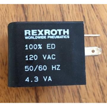 NEW Canada USA Bosch Rexroth Pneumatic Coil 5428117072 R432011985 P-048835-00001 120VAC