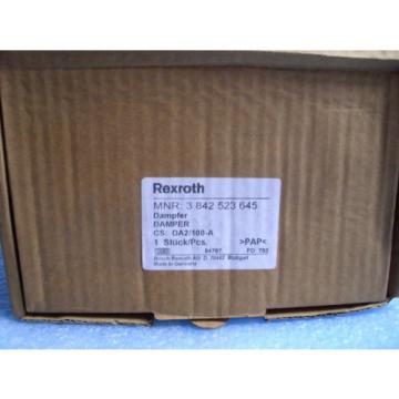 Rexroth Germany Korea  Dämpfer  DA2/100-A  3842523645