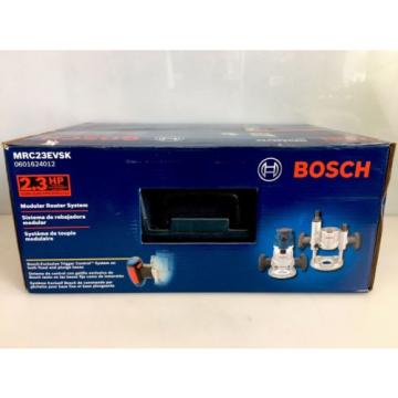 Bosch MRC23EVSK 2.3 HP Combination Plunge  Fixed-Base Variable Speed Router Pack