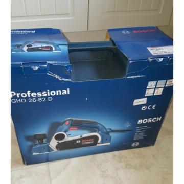 Bosch planer 110v GHO 26-82 D....NEW.