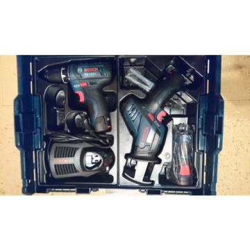 Bosch Professional GSR Akkuschrauber+GSA Säbelsäge+GLI Taschenlampe 10,8V-LI NEU