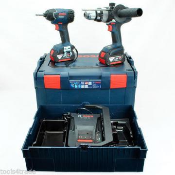 Bosch RSGSBGDR18LI 18 Volt Robust Series Twin Pack in L-Boxx 0615990G2Y