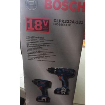 Bosch 18v 2-tool Combo Kit  241-6846