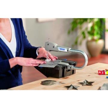 Bosch Dremel Moto-Saw MS20-1/5 2-in-1 Compact Scroll Saw (70 W), 1 Attachment, 5