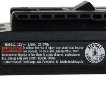 *NEW* Bosch BAT611 18V Li-Ion Slim Battery replaces BAT609 BAT610 BAT612 BAT618