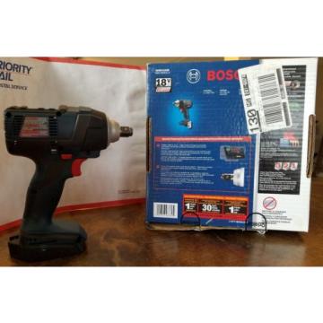 Bosch 18V Cordless Li-Ion 1/2&#034; Brushless Impact Wrench IWMH182B BUNDLE