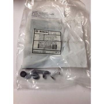 NEW OEM BOSCH CARBON BRUSH SET PN:2610015670