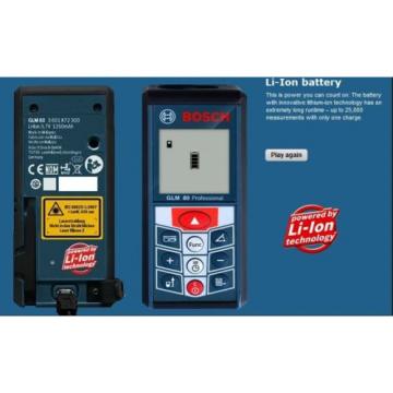 BOSCH GLM 80 Laser Distance Measurer