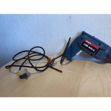 BOSCH CSB 400-2 DRILL