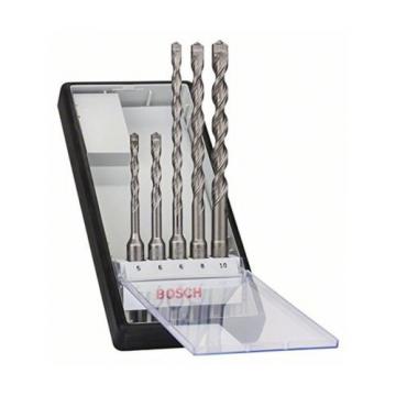 Bosch 2608585073 5/6/6/8/10 mm SDS Plus-7 Drill Bits Set (5-Piece)