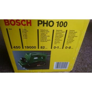 Bosch electric planer PHO - 100 Brand new sealed unopened box. Diy tool woodwork