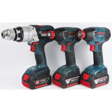 Bosch Drill Kit Drill and 2 x Impact Driver GSB 18 VE-2-LI GDX 18 V-LI #226319