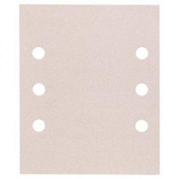 Bosch 2608607454 Carta abrasiva orbitale perforato  140 mm x 115 mm, 10 pezzi