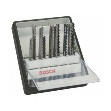 Bosch 2607010540 Wood Jigsaw Blade Set (10-Piece)