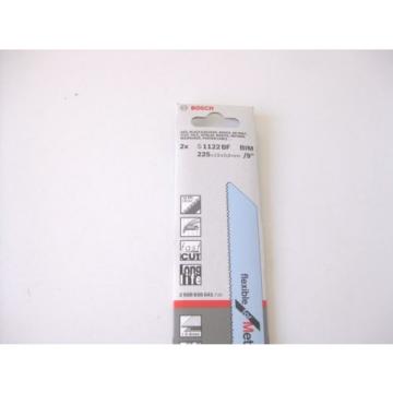 BOSCH FLEXIBLE METAL SAW  BLADES   225 MM 9&#034;. 2 Pcs.X 5 PACK. 10 BLADES .