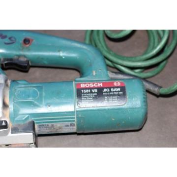 BOSCH 1581 VS 4.8 AMP VARIABLE SPEED JIG SAW