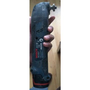 Bosch Professional GOP108VLiN 10.8V Li-Ion Cordless Multi-Cutter + extras