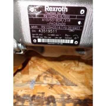 Rexroth Canada Germany Close Coupled Pump/Motor Variable Volume; R978837583; R910940516