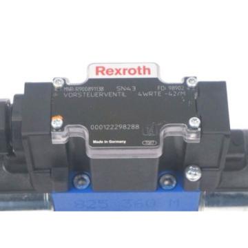 REXROTH India Australia 4WRTE-42/M PROPORTIONAL SERVO VALVE R900891138 , R900725995 REPAIRED