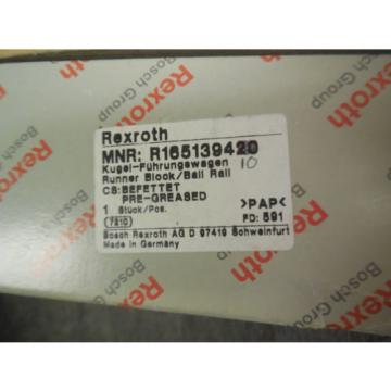 NEW USA India REXROTH LINEAR BEARING # R165139410