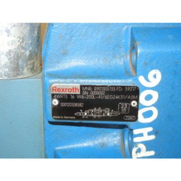 REXROTH Korea Canada 4WRTE16W6200L-41/6EG24K31A5M USED VALVE R901005135 fd 39127