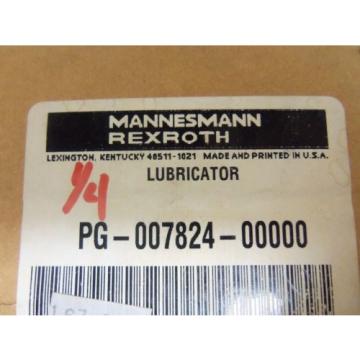 MANNESMANN Egypt Japan REXROTH PG-007824-00000 LUBRICATOR *NEW IN BOX*