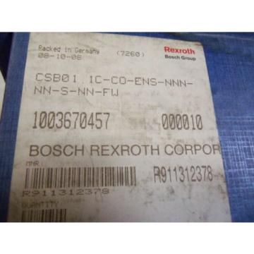 REXROTH India Canada CSB01-1C-CO-ENS-NNN-NN-S-NN-FW CONTROL MODULE R911312378 *NEW IN BOX*