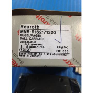 NEW Egypt china REXROTH R162171320 RUNNER BLOCK BALL CARRIAGE LINEAR BEARING (U4)