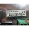 REXROTH Russia Singapore / INDRAMAT DXCXX3-100-7 ECO DRIVE SERVO DRIVE - USED - DKC06.3-100-7-FW