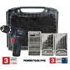 new Bosch GSB 10.8-2-Li Cordless COMBI 2 x Batteries 0615990GE2 3165140818582