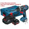 4.0ah Bosch GSB 18 V-Li DS Pro L-Boxx Cordless Li Combi 060186717E 3165140726245