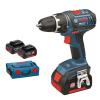 BOSCH BATERÍA ATORNILLADOR GSR 18 V-LI + 3 BATERÍAS 3,0 AH + L-BOXX #1 small image