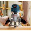 BOSCH Corded Electronic Fixed Base Router Kit NEW Excellent Woodworking Routing