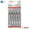 BOSCH Clean for Wood T101B HCS JIGSAW BLADES 5 PACK 2608630030