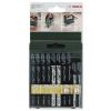 Bosch 2609256744 Jigsaw Blade Set (10 Pieces)