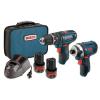 New 12-Volt Max Lithium-Ion Hammer-Drill and Hex-Impact Driver Combo Kit